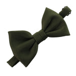 Child Gabardine Adjustable Pre-Tied Bow Tie