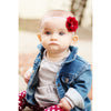 Baby/Toddler Chiffon Flower Skinny Headband