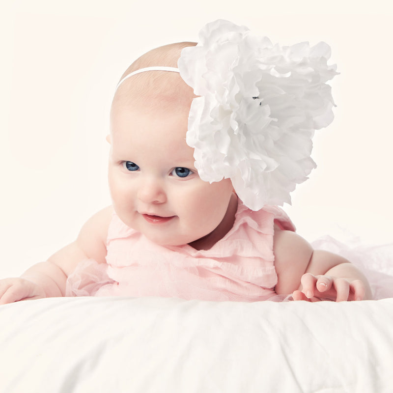 Baby/Girls Large Peony Flower Headband