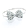 Gray Baby Rose Bow Headband | My Lello - 12