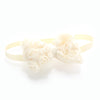Ivory Baby Rose Bow Headband | My Lello - 3