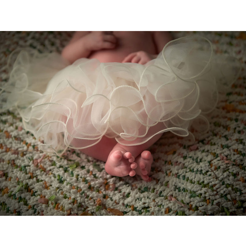 Ruffled Edge Baby Tutu (5-layer)