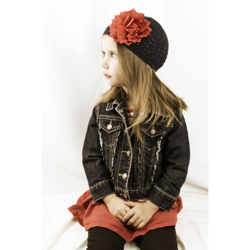  Girls Kufi Crochet Beanie Hat | My Lello - 1