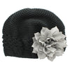 Black/Gray Girls Kufi Crochet Beanie Hat | My Lello - 17
