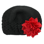 Black/Red Girls Kufi Crochet Beanie Hat | My Lello - 18