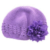 Lavender/Lavender Girls Kufi Crochet Beanie Hat | My Lello - 38