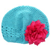 Turquoise/Shocking pInk Girls Kufi Crochet Beanie Hat | My Lello - 51