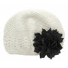 White/Black Girls Kufi Crochet Beanie Hat | My Lello - 3