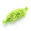 Apple Green Girls Beaded Chiffon 3-Flower Headband | My Lello - 17