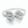 Gray Girls Rose Bow Headband | My Lello - 5