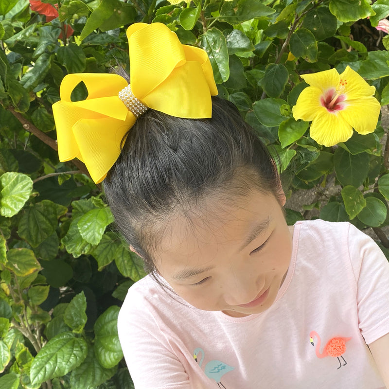 Jumbo Stacked Boutique Hair-Bow