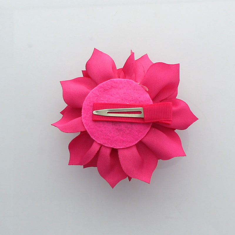  Medium Petal Blossom Hair Flower Clip Pair | My Lello - 2