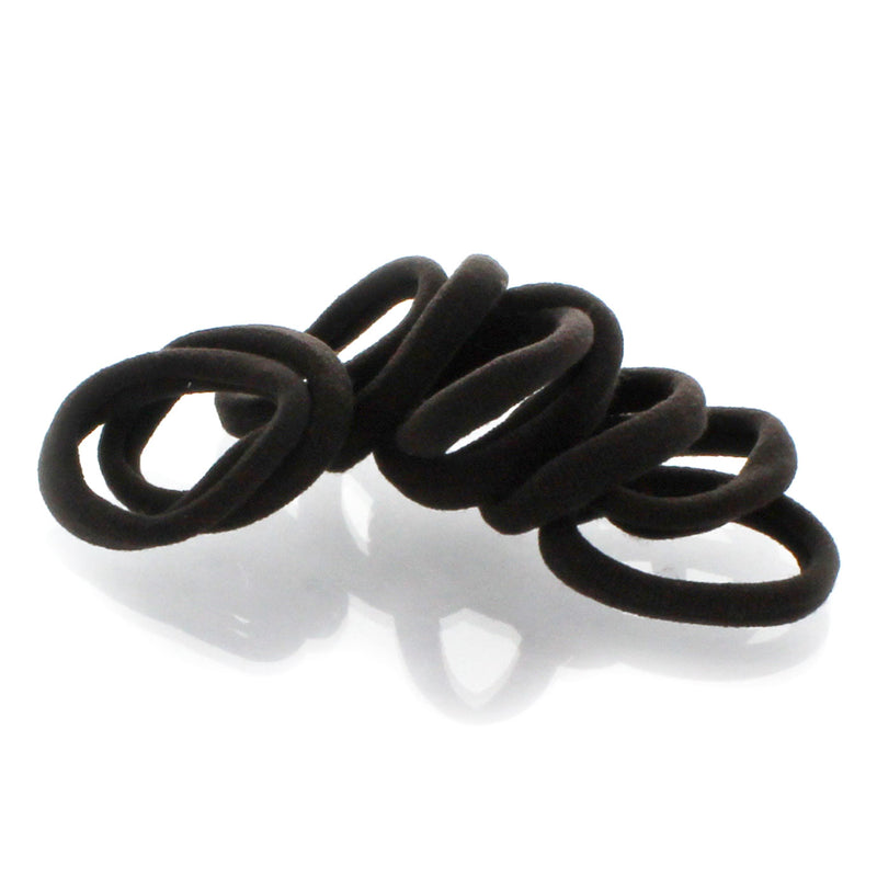 Little Girls Premium Nylon Ponytail Elastics - 10pcs