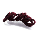 Little Girls Premium Nylon Ponytail Elastics - 10pcs