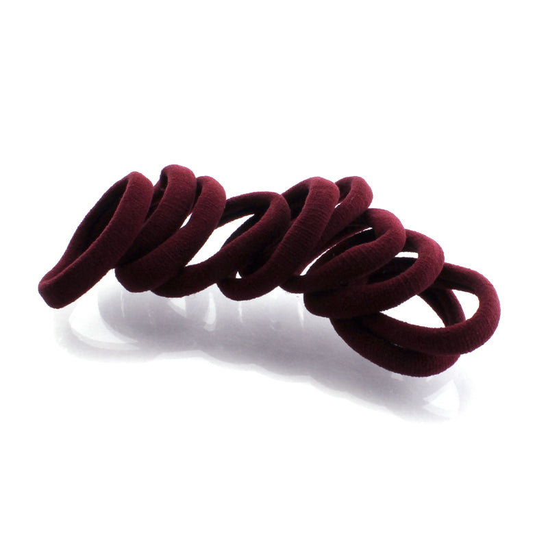 Little Girls Premium Nylon Ponytail Elastics - 10pcs