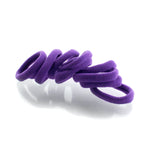 Little Girls Premium Nylon Ponytail Elastics - 10pcs