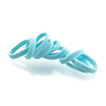 Little Girls Premium Nylon Ponytail Elastics - 10pcs