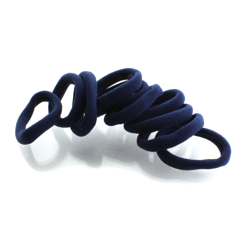 Little Girls Premium Nylon Ponytail Elastics - 10pcs