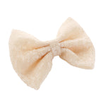 Sequin Bow Tie Hair-Bow