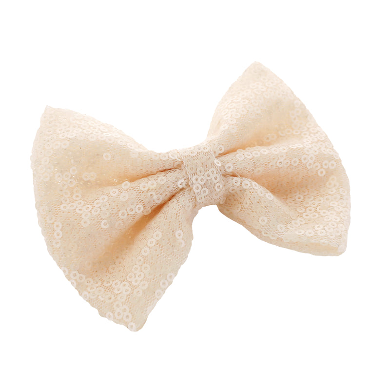 Sequin Bow Tie Hair-Bow