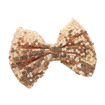 Sequin Bow Tie Hair-Bow