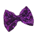Sequin Bow Tie Hair-Bow