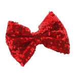 Sequin Bow Tie Hair-Bow