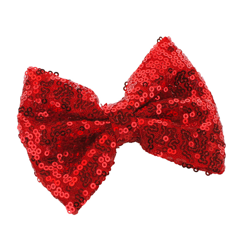 Sequin Bow Tie Hair-Bow