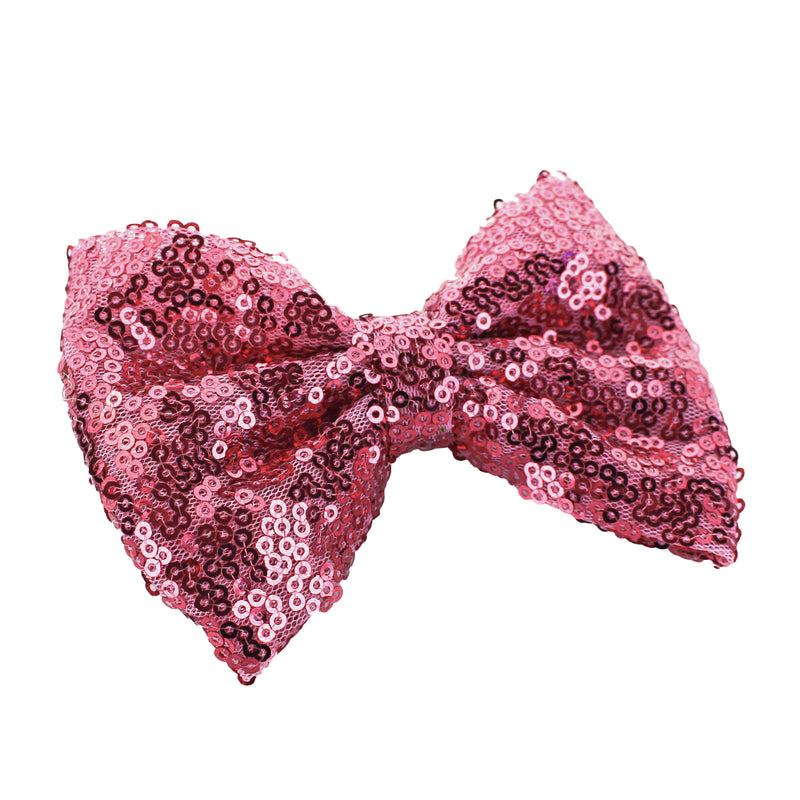 Sequin Bow Tie Hair-Bow