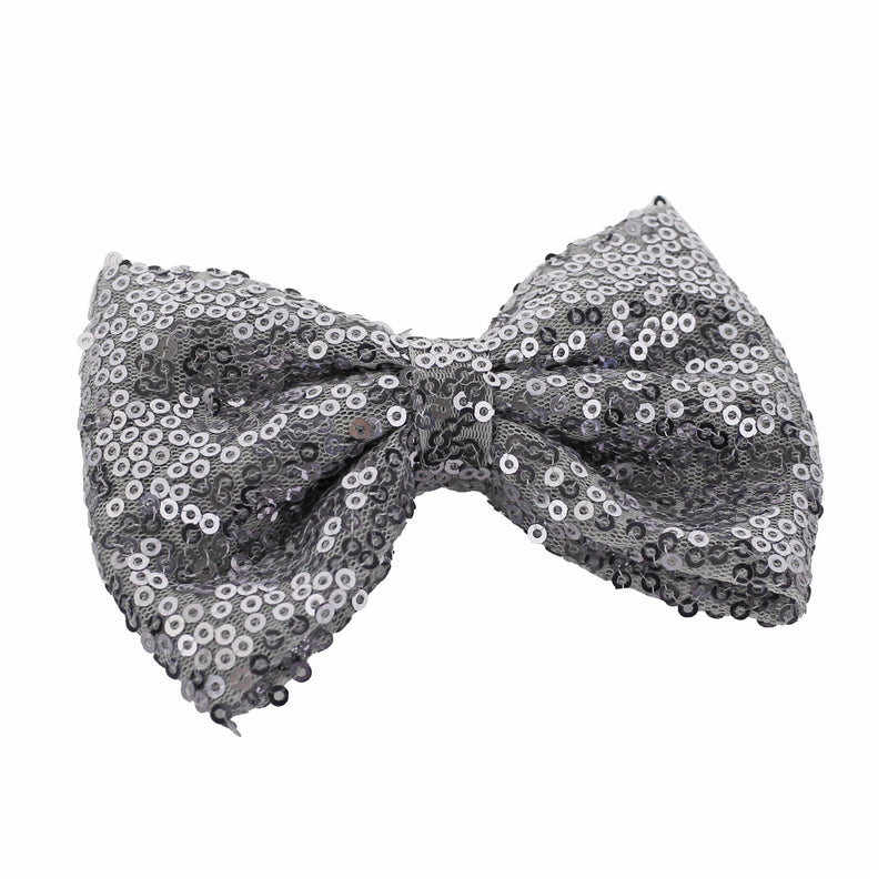 Sequin Bow Tie Hair-Bow