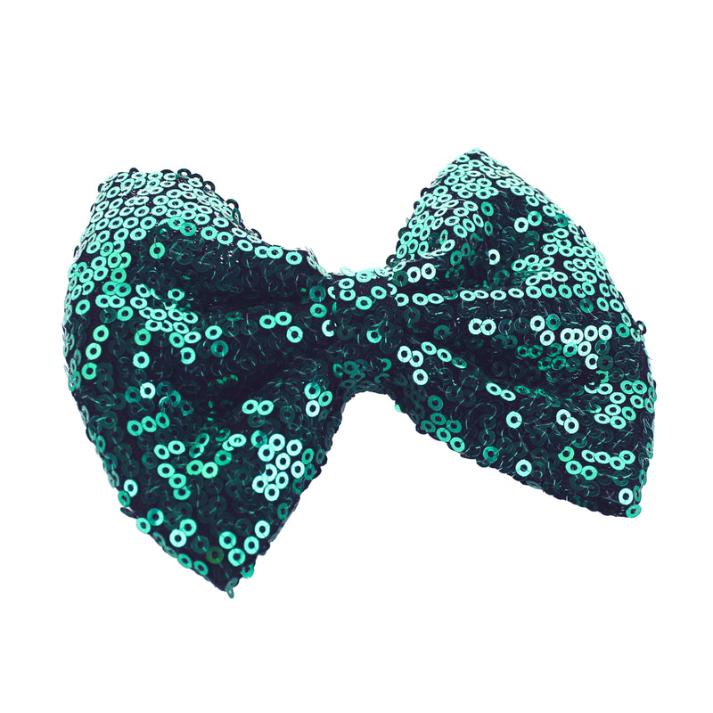 Sequin Bow Tie Hair-Bow