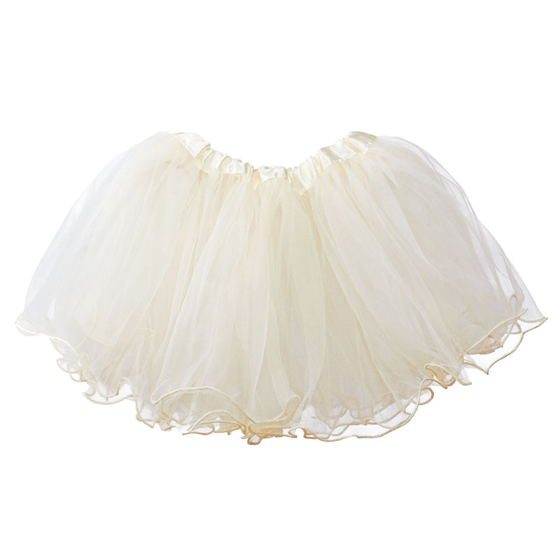 Ruffled Edge Toddler Girls Tutu (3-layer)