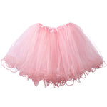 Ruffled Edge Toddler Girls Tutu (3-layer)