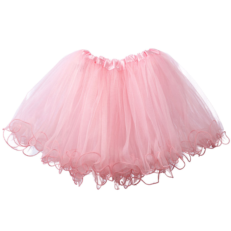 Ruffled Edge Toddler Girls Tutu (3-layer)