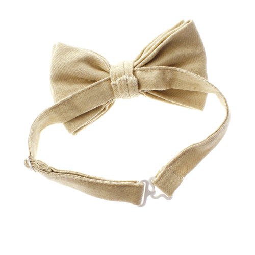 Adult Linen Adjustable Pre-Tied Bow Tie