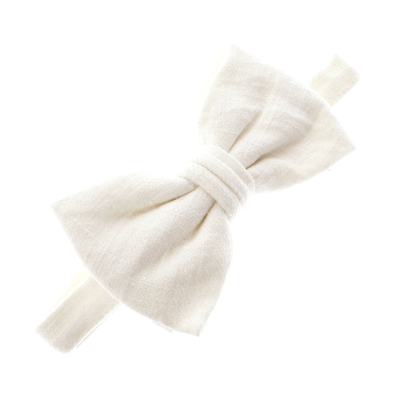 Adult Linen Adjustable Pre-Tied Bow Tie