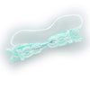 Aqua Satin/Lace Bow Baby Headband | My Lello - 7