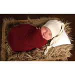 Baby Long Knotted Tail Cotton Beanie Hat