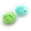 Mint/Aqua Shabby Rose Baby Hair Flower Clip Pair | My Lello - 5