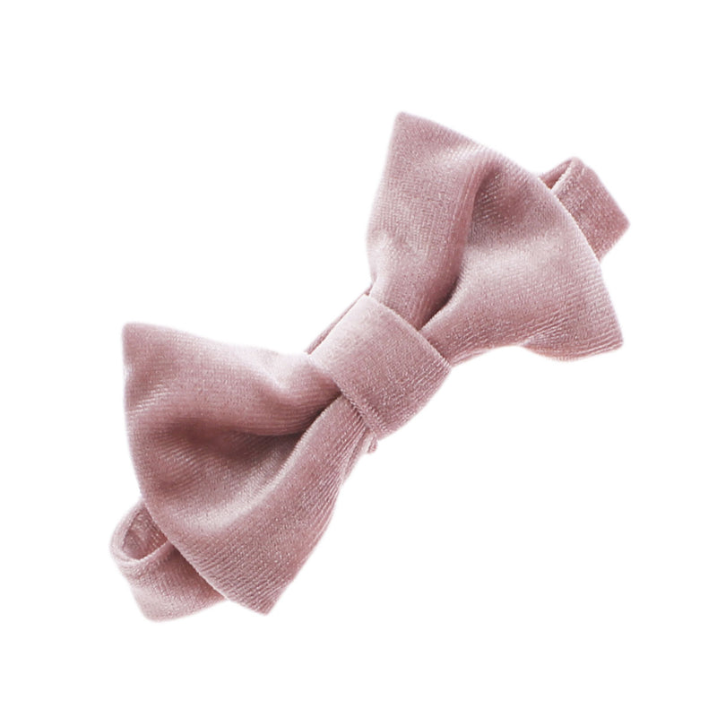 Baby Velvet Adjustable Pre-Tied Bow Tie