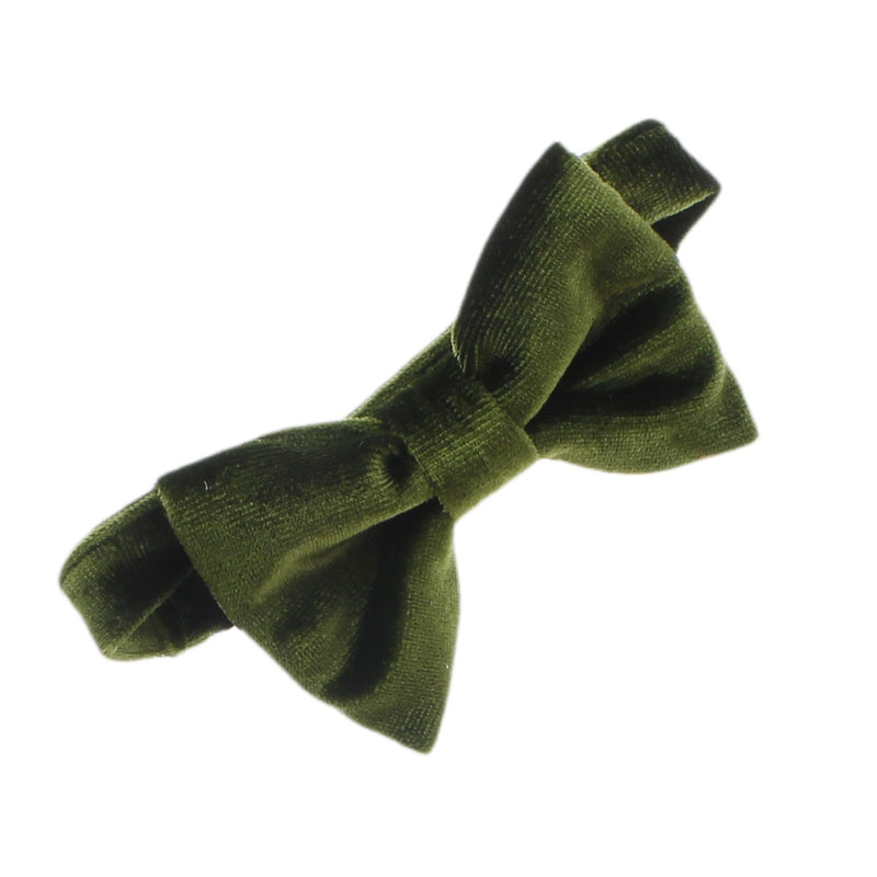 Baby Velvet Adjustable Pre-Tied Bow Tie