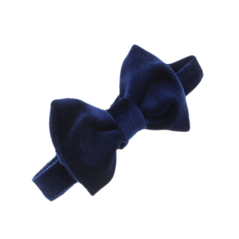 Baby Velvet Adjustable Pre-Tied Bow Tie