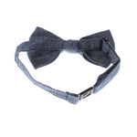 Child Chambray Adjustable Pre-Tied Bow Tie