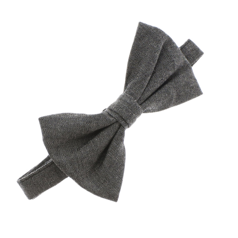 Child Chambray Adjustable Pre-Tied Bow Tie