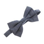 Child Chambray Adjustable Pre-Tied Bow Tie