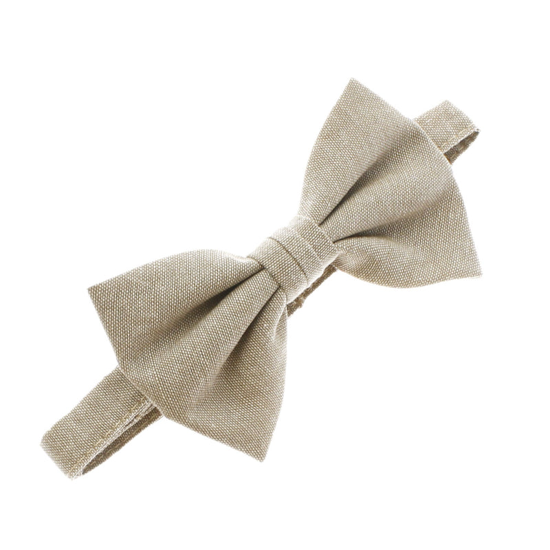 Child Chambray Adjustable Pre-Tied Bow Tie