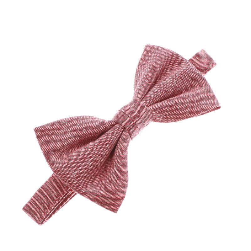 Child Chambray Adjustable Pre-Tied Bow Tie