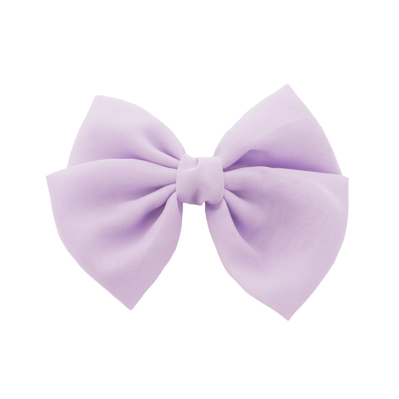 Chiffon Fabric Hair-Bow