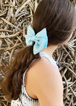 Chiffon Fabric Hair-Bow