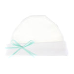 Baby Cotton Beanie Hat w/ Bow